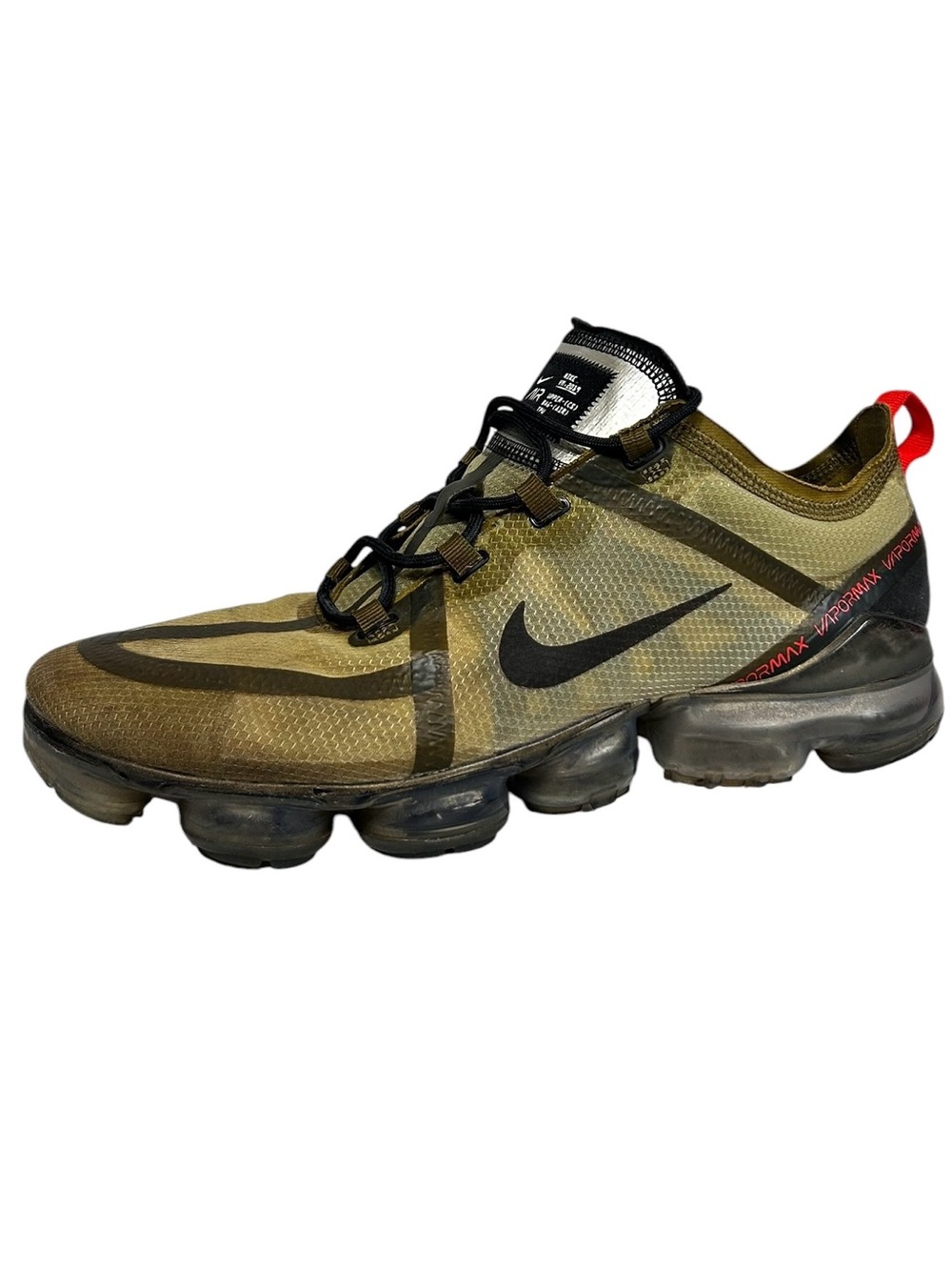 Nike Air VaporMax Olive Flak Sneakers Men’s 11 Running Shoes Gorpcore Athleisure